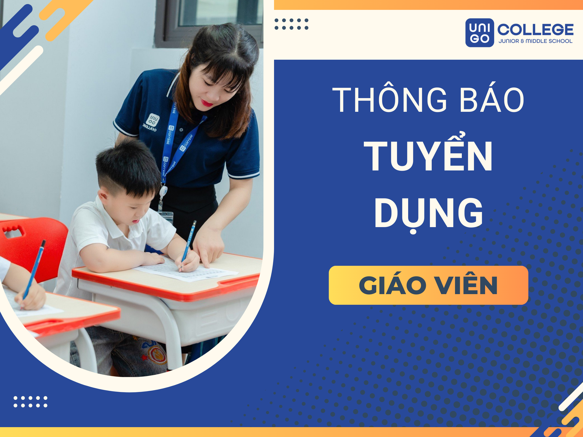 TUYỂN DỤNG GIÁO VIÊN TIỂU HỌC